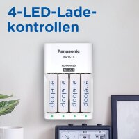 Panasonic Eneloop Smart Charger BQ-CC17 inkl.4xAA   K-KJ17MCD40E