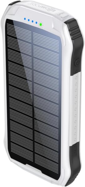 Boompods Neutron Solar Powerbank 10.000mAh weiß