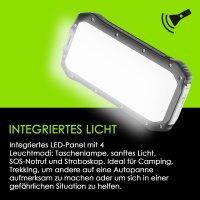 Boompods Neutron Solar Powerbank 10.000mAh weiß