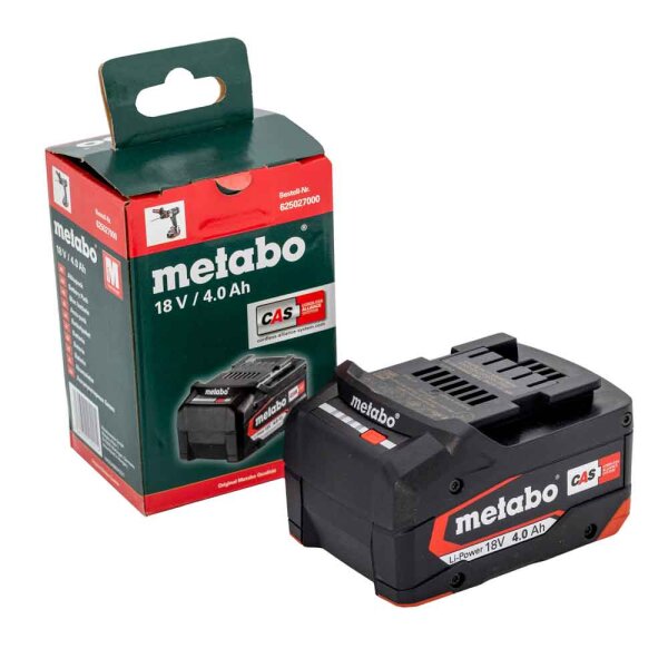 Metabo 625027000 18V Akku 4,0 ah LI-ION