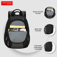Wenger Pillar 16-Zoll-Laptop-Rucksack - schwarz