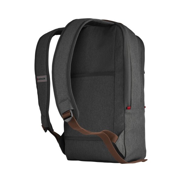 Wenger CityUpgrade 16-Zoll-Rucksack inkl. Tages-Umhängetasche - grau