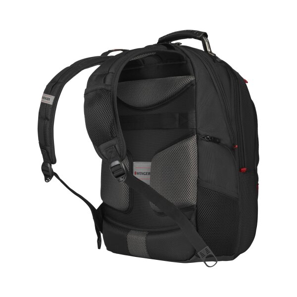 Wenger Pegasus Deluxe 16-Zoll-Laptop-Rucksack mit Tabletfach - schwarz