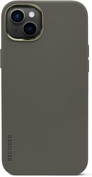 Decoded AntiMicrobial Silicone Backcover iPhone 14 Plus Olive