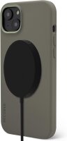 Decoded AntiMicrobial Silicone Backcover iPhone 14 Plus Olive