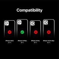 Decoded AntiMicrobial Silicone Backcover iP 14 Plus Sweet Corn