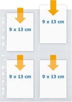 Herma fotophan  9x13 hoch 10 Blatt                    7583
