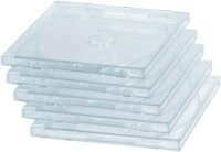 1x5 Hama CD-Box transparent Jewel-Case                 44748