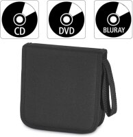 Hama CD / DVD Tasche 32 schwarz                    11615