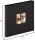 Walther Fun schwarz        18x18 30 schwarze Seiten Buch   FA199B