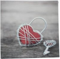 Hama Memo Rustico      22,5x22,5 200 Bild. 10x15 Metal Heart 2168