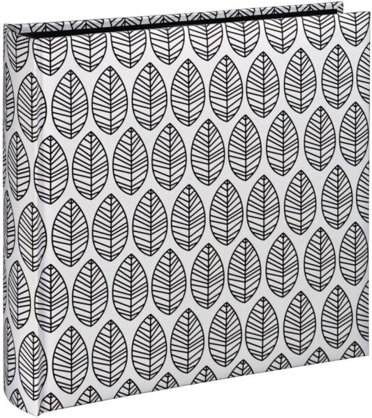 Hama La Fleur Jumbo weiß   30x30 100 schwarze Seiten         2220