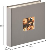 Walther Fun grau           10x15 200 Fotos Memo Einsteck   ME110X
