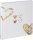 Hama Lazise gold Buchalbum 29x32 50 weiße Seiten Hochzeit    2363