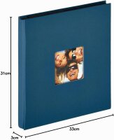 Walther Fun blau           10x15 400 Fotos Einsteckalbum   EA110L