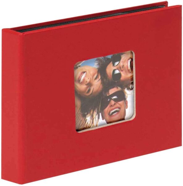 Walther Fun rot            10x15 Mini Album für 36 Fotos   MA353R