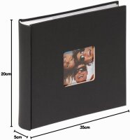 Walther Fun schwarz        10x15 200 Fotos Memo Einsteck   ME110B