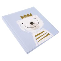 Goldbuch Fortuna blau      30x31 60 Seiten Babyalbum...