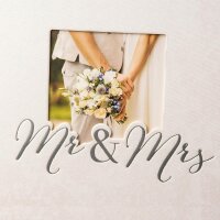 Goldbuch Mr. & Mrs.        30x31 60 weiße Seiten Hochzeit   08388