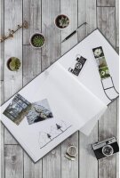 Hama Fine Art Jumbo-Album  30x30 80 weiße Seiten, grau       2782