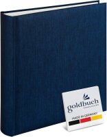 Goldbuch Summertime blau   30x31 100 weiße Seiten...