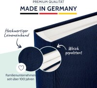 Goldbuch Summertime blau   30x31 100 weiße Seiten           31708
