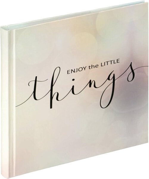 Hama Letterings Enjoy      18x18 30 weiße Seiten Buchalbum   3893