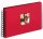 Walther Fun rot            23x17 40 schwarze Seiten Spiral SA109R