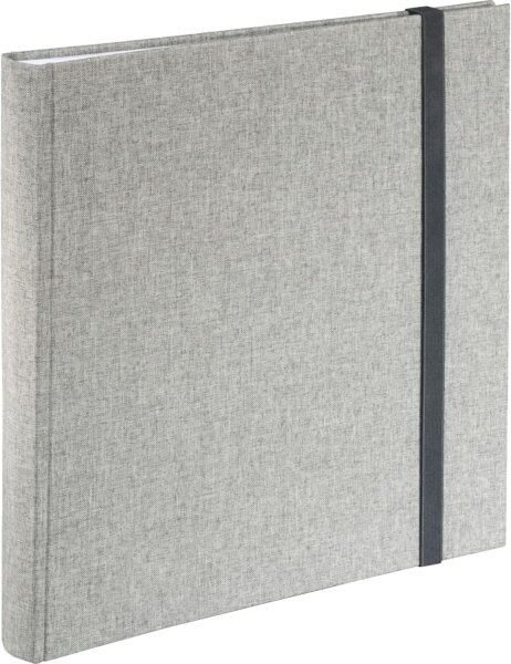 Hama Jumbo Tessuto grau    30x30 60 weiße Seiten             3846