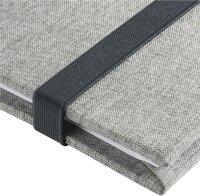 Hama Jumbo Tessuto grau    30x30 60 weiße Seiten             3846