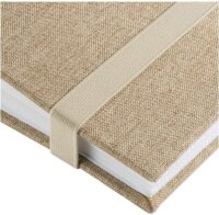 Hama Jumbo Tessuto beige   30x30 60 weiße Seiten             3847