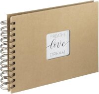 Hama Craft Spiral-Album    24x17 40 Kraftpapier-Seiten       7210