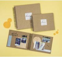 Hama Craft Spiral-Album    24x17 40 Kraftpapier-Seiten       7210
