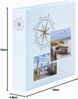 Hama Compass               10x15 200 Fotos Einsteck/Memo     3855