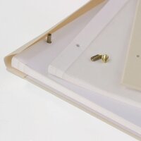 Goldbuch Ersatzblock       38x30 30 Seiten weiß + Schrauben 83078