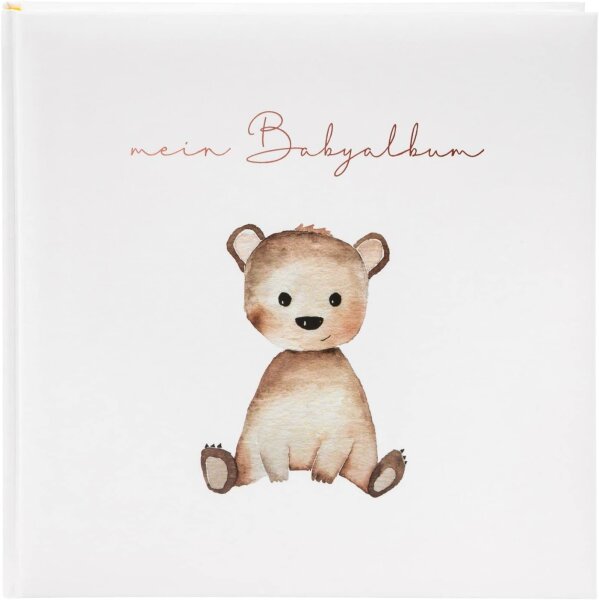 Goldbuch Teddybär          25x25 60 weiße Seiten Fotoalbum  24458