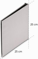 Hama Jumbo Memories grau   30x30 50 schwarze Seiten          7683