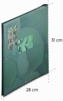 Hama  Singo II  20 Seiten  28x31 selbstklebend Leaves        7636