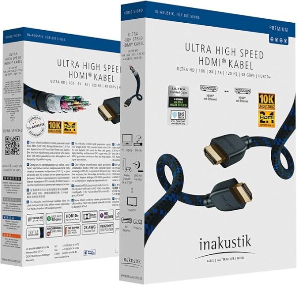 in-akustik Premium II HDMI2.1 48G 5.0m