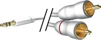 in-akustik Star Audio Kabel 3,5 mm Klinke - Cinch 5,0 m