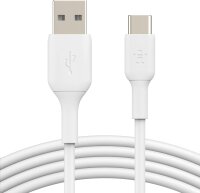 Belkin USB-C/USB-A Kabel      1m PVC, weiß...