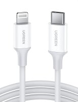 UGREEN Lightning To Type-C Cable 1m white