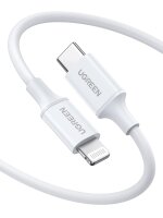 UGREEN Lightning To Type-C Cable 1m white
