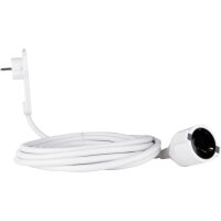 REV Verlängerung Smart 3m weiß Flachstecker...