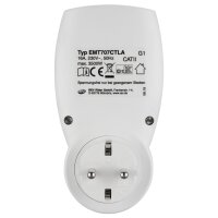 REV Energiekostenmessgerät digital kompakt weiß