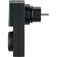 REV Zeitschaltuhr mechanisch IP44 schwarz-grün