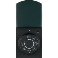 REV Zeitschaltuhr mechanisch IP44 schwarz-grün