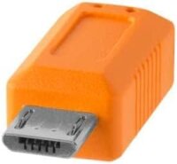 Tether Tools USB-C zu 2.0 Micro- B 5-Pin 4,60m orange