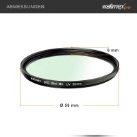 walimex Slim MC UV-Filter 58mm