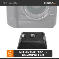 walimex Universal Schnell- wechselplatte, 1/4 Zoll